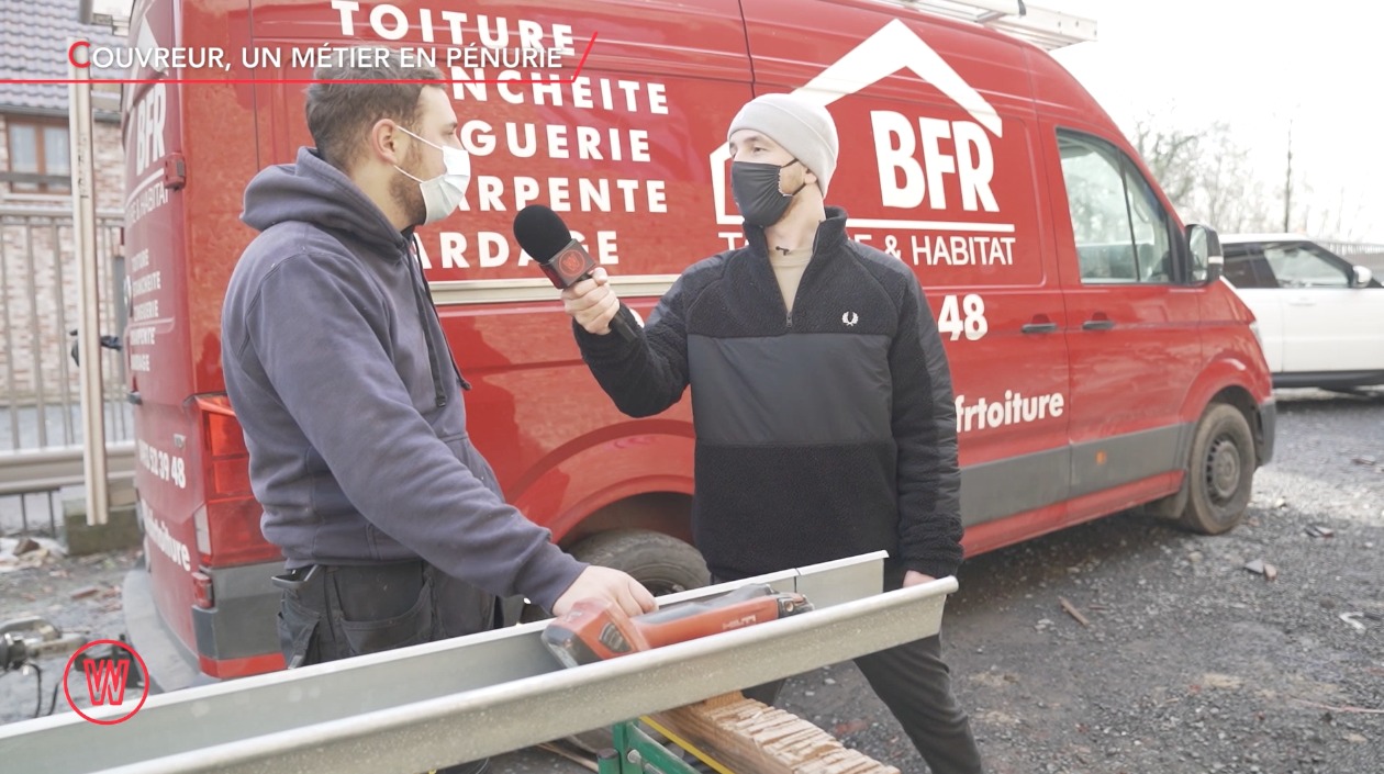 Waldorado COUVREUR, UN MÉTIER EN PÉNURIE